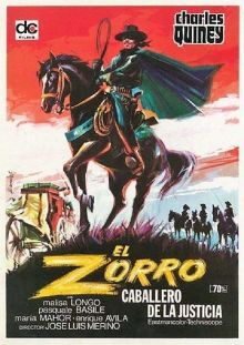 imagen: El Zorro, caballero de la justicia