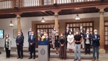 Entrega del Premio al Pueblo ejemplar imagen: Entrega del Premio al Pueblo ejemplar