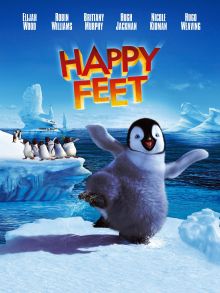 imagen: Happy Feet, rompiendo el hielo