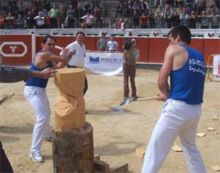 imagen: Herri kirolak: Harrijasotzaileak, Neguko Harri Herri