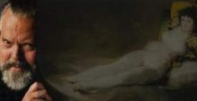 Orson Welles y Goya imagen: Orson Welles y Goya