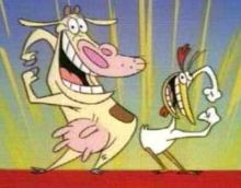 imagen: Vaca y Pollo