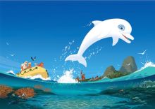 imagen: Zoom, el dofí blanc