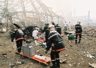 imagen: AZF: Explosión de una fábrica química