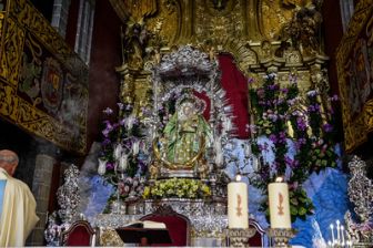 imagen: Bajada de la Virgen del Pino