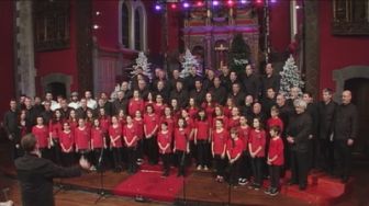 imagen: Gabon kantak Arantzazutik