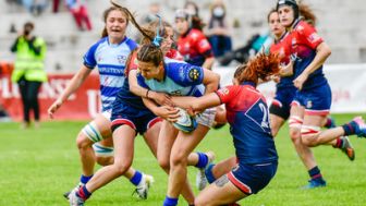 imagen: Liga Iberdrola de Rugby: Colina Clinic El Salvador - Simón Verde Sport Cocos Sevilla