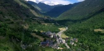 imagen: Los Pirineos desde el aire