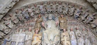 imagen: Pórtico da Gloria, polos séculos dos séculos