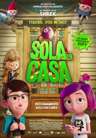imagen: Sola en casa