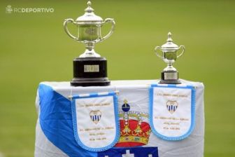 imagen: Trofeo Emma Cuervo: R.C. Deportivo- R. Oviedo